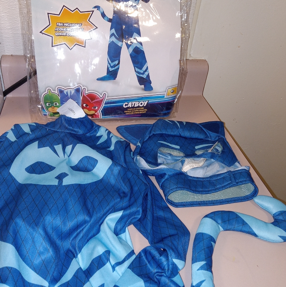 Pj Masks CatBoy Halloween Costume Size Toddler 4-6 L/G
